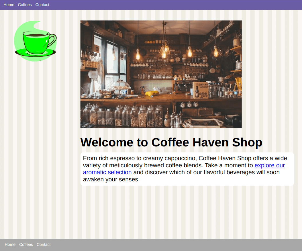Coffee Haven Shop
